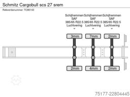 Schmitz Cargobull scs 27 srem