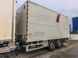 LECITRAILER R20S + DHOLLANDIA A COLONNE 2TON
