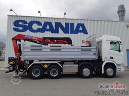 Scania R 520 B8x4HA 3-S-Kipper HMF 2820
