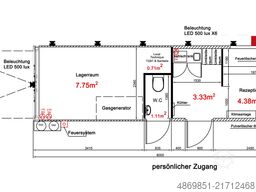  Werkstattcontainer Office Container 8m