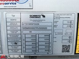 SCHMITZ CARGOBULL SBO24*Trockenfracht*Liftachse*Code XL*TOP*