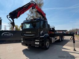 IVECO Stralis X-Way 360 6x4 Pritsche Kran 23m AHK