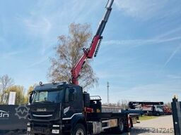 IVECO Stralis X-Way 360 6x4 Pritsche Kran 23m AHK
