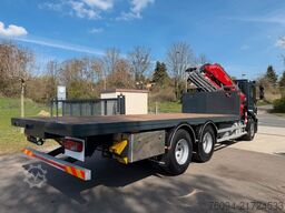 IVECO Stralis X-Way 360 6x4 Pritsche Kran 23m AHK