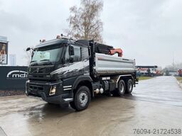 VOLVO FMX 420 Kipper 6x4 Kran 18m FUNK Bordmatik