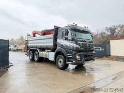 VOLVO FMX 420 Kipper 6x4 Kran 18m FUNK Bordmatik