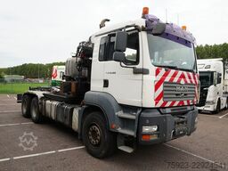 MAN TGA33.360 6x4 HOOKARM WITH KENNIS CRANE BROKEN ...