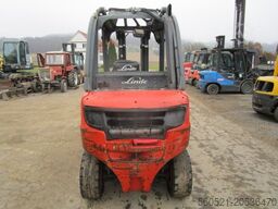 Linde H25D-02 Triplex-Freihub 4,7m + Seitenschieber