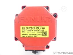 Fanuc A06B-0218-B100 AC Servo Motor SN: C157F2B53 + Pulsecoder A860-2000-T301