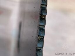 Lochkreismitnehmerbohrung 63 mm Durchmesser 300 mm