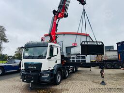 MAN TGS 35.520 8x2 Hydrodrive 8x4. Fassi F805 techno