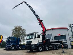 MAN TGS 35.520 8x2 Hydrodrive 8x4. Fassi F805 techno