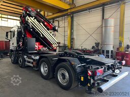 MAN TGS 35.520 8x2 Hydrodrive 8x4. Fassi F805 techno