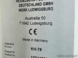 Heidelberg Stahlfolder KH 78/4-KTL