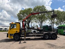 DAF CF 75.250 PALFINGER CRANE + HOOKLIFT  143.037km