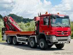 MERCEDES-BENZ ACTROS 4146 * FASSI F600A + FUNK * 8x8 !!