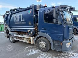 Mercedes-Benz Atego 1224, 2 compartment waste collection vehicle