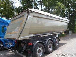 Damperli yarı römork MEILLER KISA 3/Stahlmulde/ca. 30 m/E-Verdeck