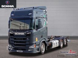 Camión con caja móvil Scania R 460 B6x2*4LB - Jumbo, LBW, Lenkachse -