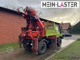 UNIMOG U 1650 PK 10500 Kran 15 m max. 3,9 t Seilwinde