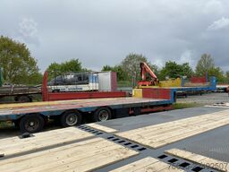  stp  3 Achs Satteltieflader Platofür Fertigteile oder Baumaschinen