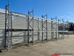 19,6 lfm Palettenregale für Außenbereich H: 4,5m , 3000 kg Fachlast , FVZ