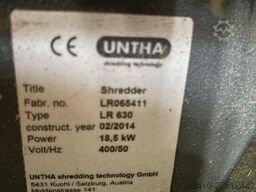 Untha LR630