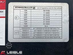 SCHWARZMÜLLER S1*Rungenauflieger*Liftachse*SAF-Achsen*