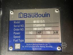 Baudouin 4M10G110/5 - 110 kVA Generator - DPX-19868