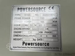 Baudouin 6M11G165/5 - 165 kVA Generator - DPX-19870