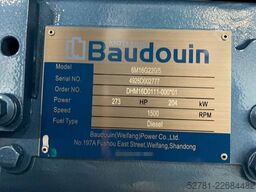 Baudouin 6M16G220/5 - 220 kVA Generator - DPX-19871