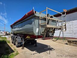 SCHMITZ CARGOBULL ca. 26 cbm Hlabrund Hinterkipper, Lift