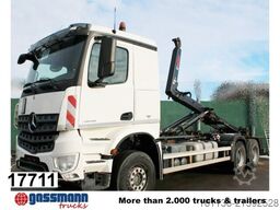Mercedes-Benz Arocs 2645 6x4, Hiab Abrollkipper XR18S59 bis 7 m