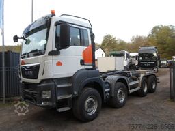 MAN TGS 41.480/8x4/Abroller HIAB KNICKARM
