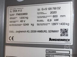 Jungheinrich EKX 412  G+S120-750DZ