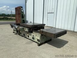Table rotative pour aléseuse Course X : 2000 mm