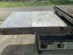 Table rotative pour aléseuse Course X : 2000 mm