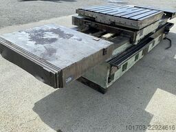 Table rotative pour aléseuse Course X : 2000 mm