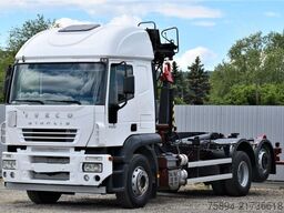 IVECO STRALIS 400 * ABROLLKIPPER * ESSEL 0902* TOP