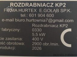 Młynek / Kruszarka / Rozdrabniacz KP2