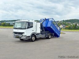 MERCEDES-BENZ 815 * Abrollkipper  + CONTAINER 3,68 m * TOP