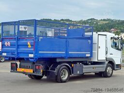 MERCEDES-BENZ 815 * Abrollkipper  + CONTAINER 3,68 m * TOP