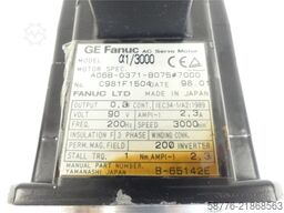 Fanuc A06B-0371-B075 AC Servo Motor SN: C981F1504