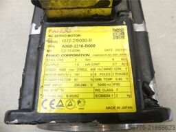 Fanuc A06B-2218-B000 AC Servomotor SN: C211F0096 mit Pulsecoder A860-2050-T321
