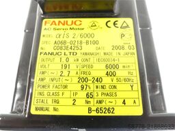 Fanuc Stator für A06B-0218-B100 AC Servo Motor SN: C083E4253