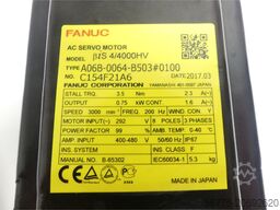Fanuc A06B-0064-B503 # 0100 Motor SNC154F21A6 + A860-2020-T321 --