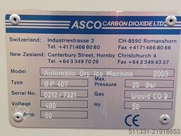 ASCO pelletizer BP407 (blocks / slices and pellets)