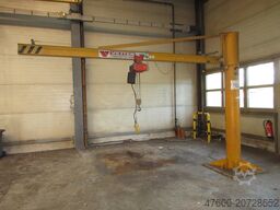 Vetter Kran Drehkran Hallenkran 500KG PS32 NL 500Kg 0,5t L 4m + Kettenzug H3,2