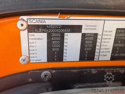 Scania P280 + HIAB 111BS-2 DUO + 6X2 + HOOKSYTEM + EUR...