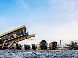 FABO Mobile Concrete Batching Plant 120 m3/h Mobile Concrete Batching Plant